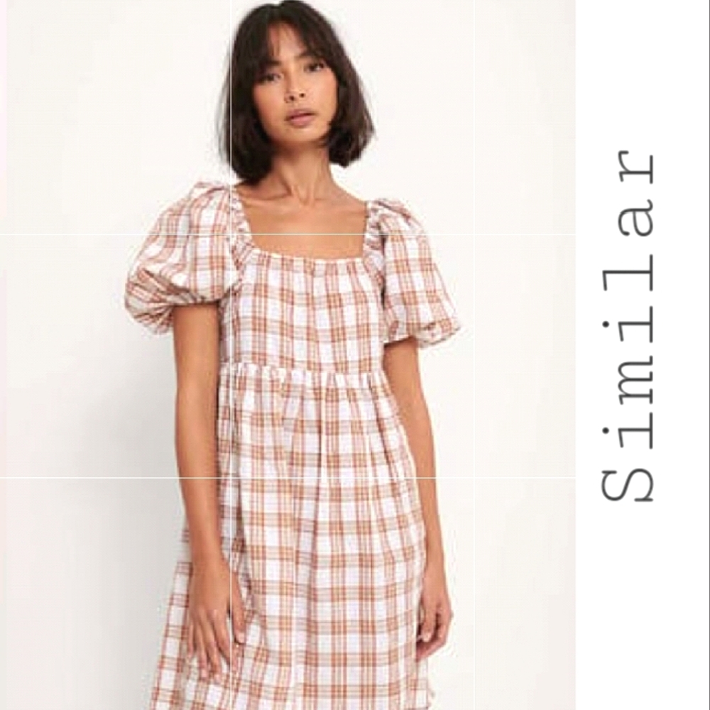Maxi Plaid dress /BNWT